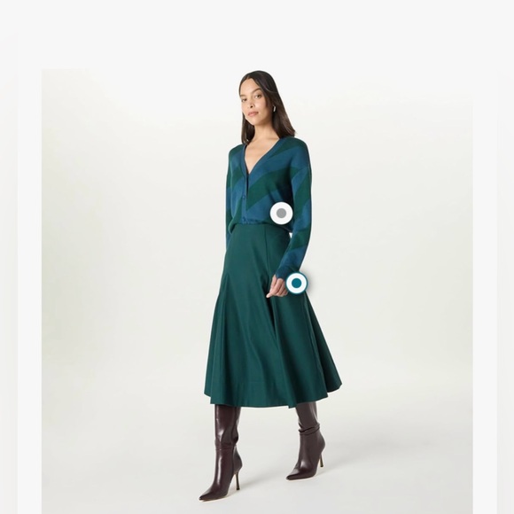 The Drop Women's Full Flounce Midi Skirt by @Takkunda
Green 2X G7 - Picture 4 of 10